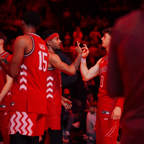 Celebration Basketball GIF by Huskers