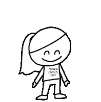 Wave Hallo Sticker by Minka Comics