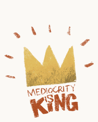 alemercado king crown handlettering mediocrity GIF