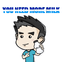 milkandcoffeeadventures coffee milk scooter milktea Sticker