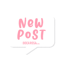 New Post Sticker by Boca Rosa