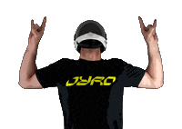 Headbang Sticker by JYRO