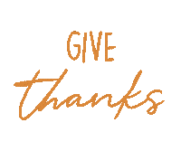 Give Thanks Love Sticker