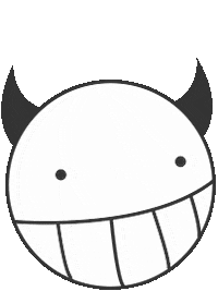 devil emoticon Sticker by AridenaOSD