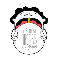 saman venezuelan food Sticker