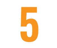 Number 5 Pma Sticker by Upsiders