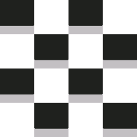 black and white pixel GIF by 16-x-16