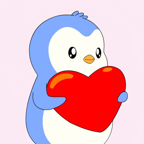 I Love You Kiss GIF by Pudgy Penguins