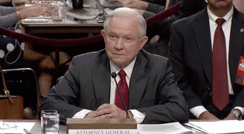 Jeff Sessions Idk GIF