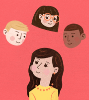 Friends Love GIF by Christina Lu