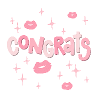 Congratulations Congrats Sticker