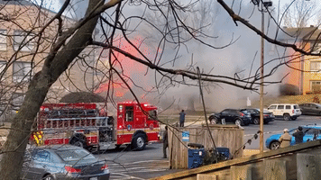 Fiery Explosion Causes Injuries and Apartment Collapse in Silver Spring, Maryland