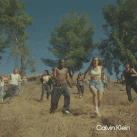 Friends Running GIF by Calvin Klein