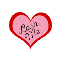Heart Sticker by Lash Me