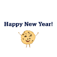privatewann happy new year cookie cookies hny Sticker
