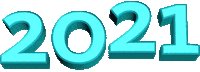 3D Year Sticker by WDR