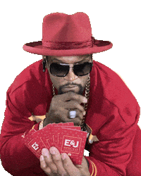 Playing Cards Alcohol Sticker by E&J Brandy