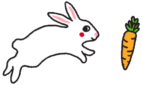 Chinese New Year Bunny Sticker by PSCafe