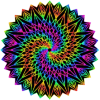 lsd mandala STICKER