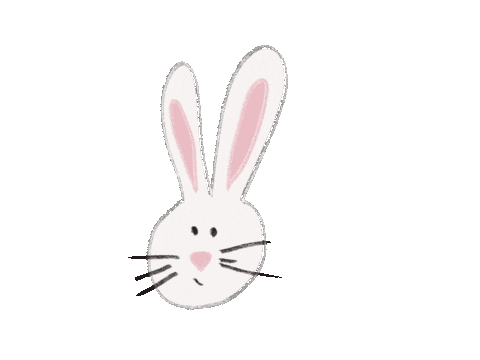 Bunny Easter Sticker