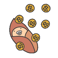 度菇13咦的茶水間 Sticker