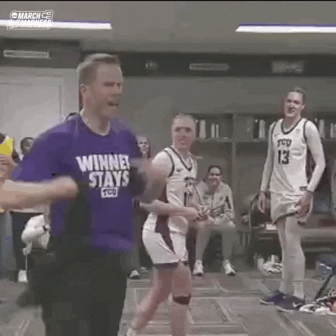 Excited Lets Go GIF by NCAA March Madness