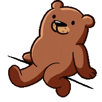 Happy Bear Sticker