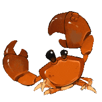 Crab Bbfl Sticker by Space Ape Games