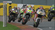 Drag Race Battle GIF by MotoGP
