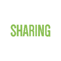 Sharing Is Caring Sticker by Dadawan