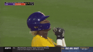 Baseball Champion GIF by LSU Tigers