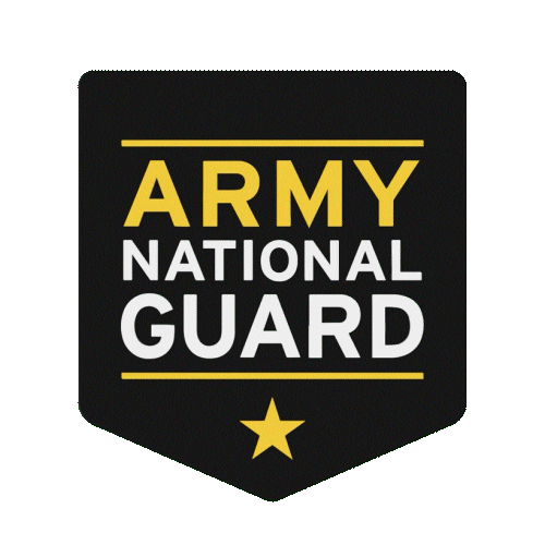 Now Hiring Us Army Sticker by California Army National Guard
