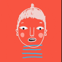 Animation Face GIF by Squirlart