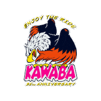 kawaba 川場 kawaba 川場スキ場 kawaba35th Sticker