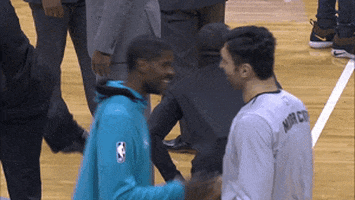 zaza pachulia handshake GIF by NBA