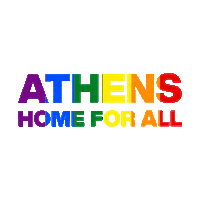 onassis onassis stegi athens pride athenshomeforall Sticker