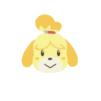 gracefloydart nintendo animal crossing acnh isabelle Sticker