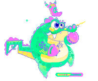 Fight Monster Sticker by Sociedad Fantasma Stickers