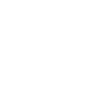 White Heart Stars Sticker