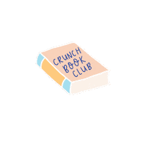 Book Club Sticker by Crunch by Nuffnang