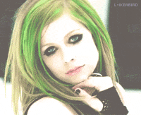 avril lavigne smile GIF