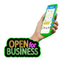 open for business phone Sticker by NearHero