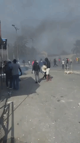 Protesters Clash With Police in Senegal After Opposition Leader's Arrest