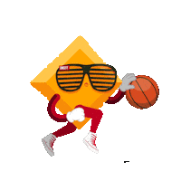 Slam Dunk Basketball Sticker by Cheez-It