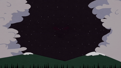 meteor shower sky GIF by South Park 