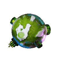 GameGetter nft gg planet ufo Sticker