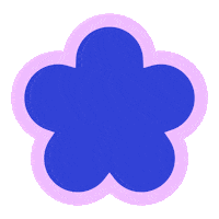 Pink Flower Sticker by ELSE