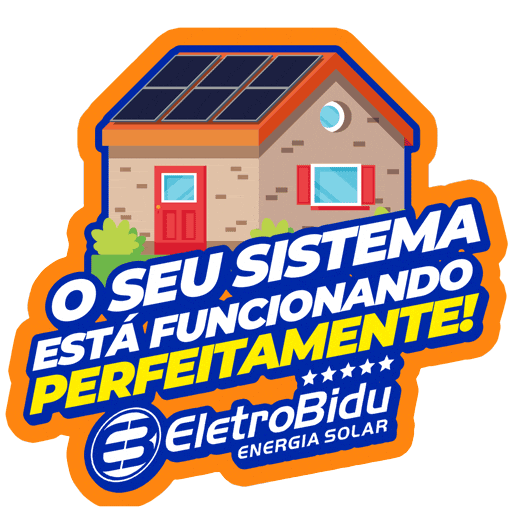Energia Solar Sticker by EletroBidu