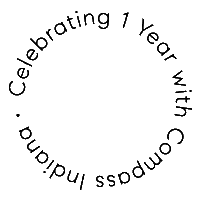 Compassrealestate Oneyear Sticker by Compass Indiana