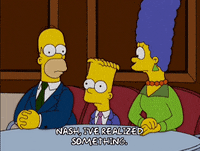 serious homer simpson GIF